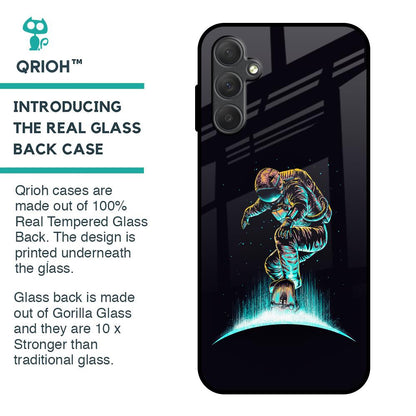 Star Ride Glass Case for Samsung Galaxy M14 5G
