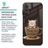 Tea With Kitty Glass Case For Samsung Galaxy M14 5G