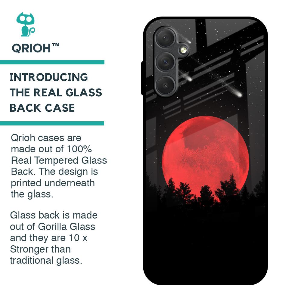 Moonlight Aesthetic Glass Case For Samsung Galaxy M14 5G