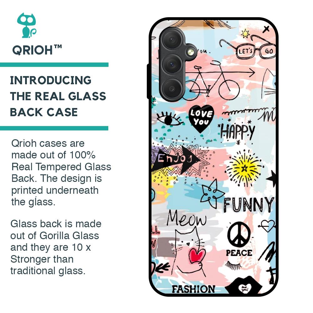 Just For You Glass Case For Samsung Galaxy M14 5G