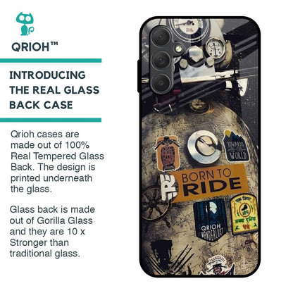Ride Mode On Glass Case for Samsung Galaxy M14 5G