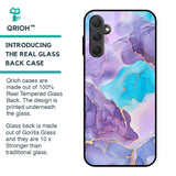 Alcohol ink Marble Glass Case for Samsung Galaxy M14 5G