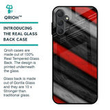 Soft Wooden Texture Glass Case for Samsung Galaxy M14 5G