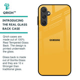 Fluorescent Yellow Glass case for Samsung Galaxy M14 5G