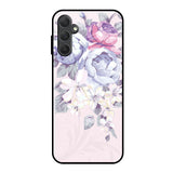 Elegant Floral Samsung Galaxy M14 5G Glass Cases & Covers Online