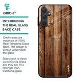 Timber Printed Glass case for Samsung Galaxy M14 5G
