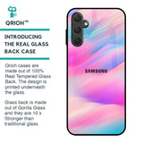 Colorful Waves Glass case for Samsung Galaxy M14 5G