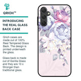 Elegant Floral Glass case for Samsung Galaxy M14 5G