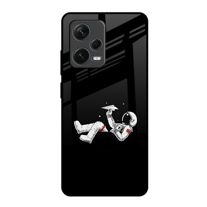 Space Traveller Redmi Note 12 Pro Plus 5G Glass Back Cover Online