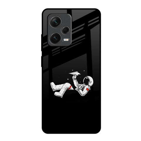 Space Traveller Redmi Note 12 Pro Plus 5G Glass Back Cover Online