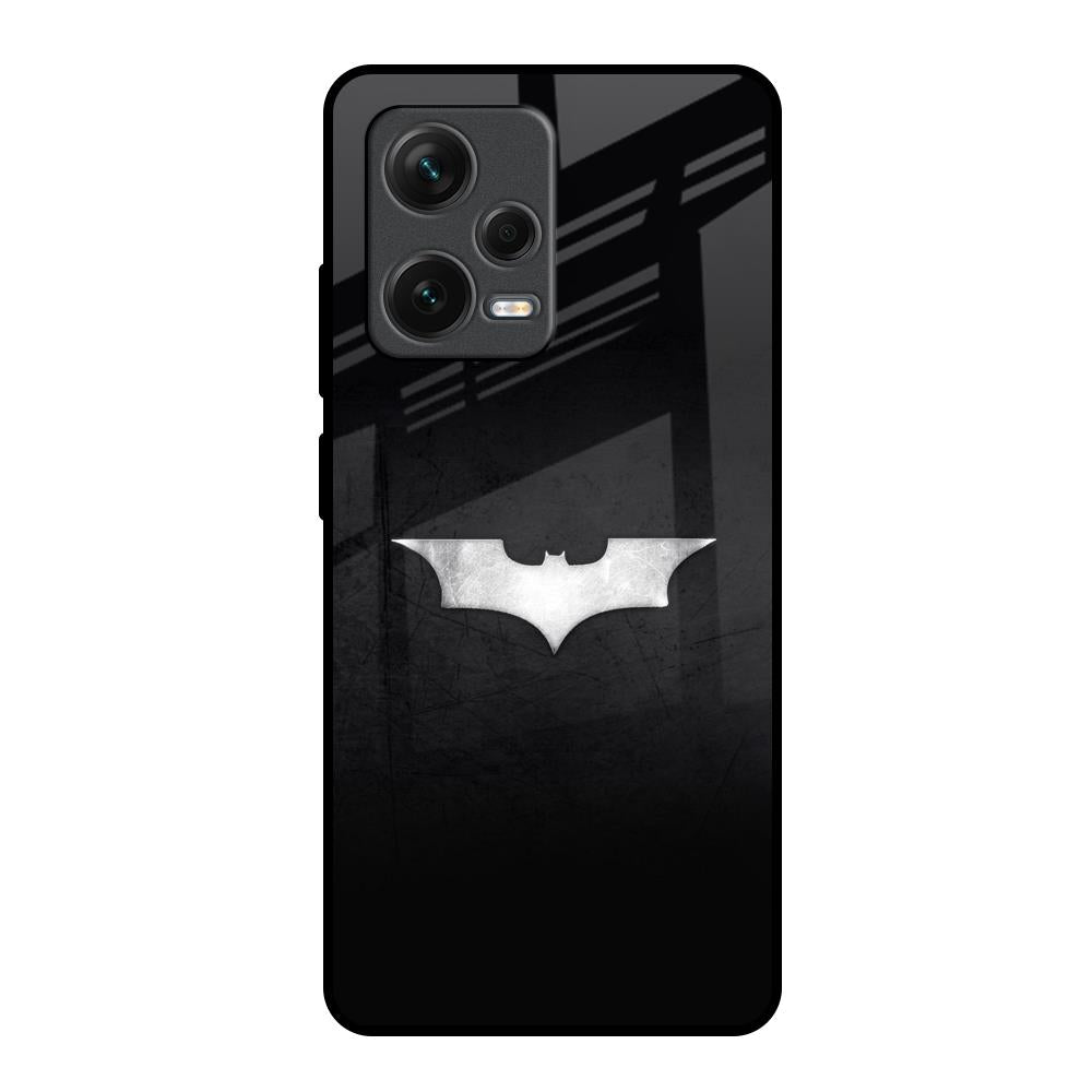 Super Hero Logo Redmi Note 12 Pro Plus 5G Glass Back Cover Online