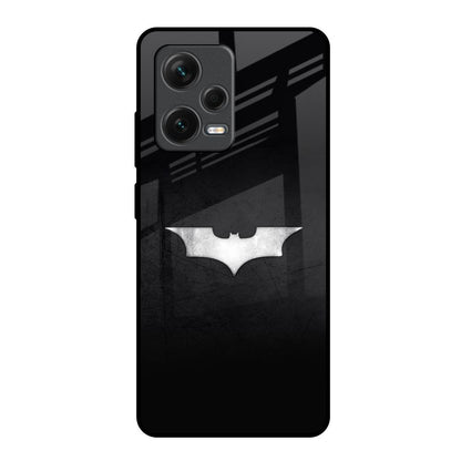 Super Hero Logo Redmi Note 12 Pro Plus 5G Glass Back Cover Online