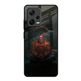 Lord Hanuman Animated Redmi Note 12 Pro Plus 5G Glass Back Cover Online