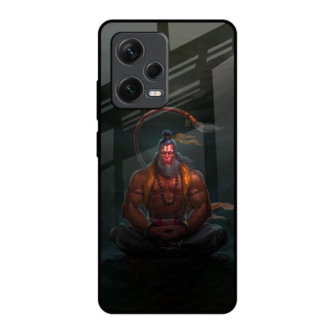 Lord Hanuman Animated Redmi Note 12 Pro Plus 5G Glass Back Cover Online
