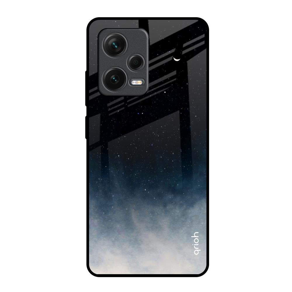 Black Aura Redmi Note 12 Pro Plus 5G Glass Back Cover Online