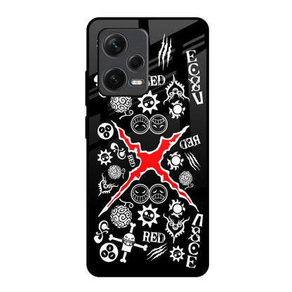Red Zone Redmi Note 12 Pro Plus 5G Glass Back Cover Online