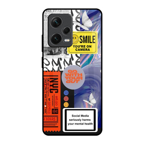 Smile for Camera Redmi Note 12 Pro Plus 5G Glass Back Cover Online