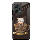 Tea With Kitty Redmi Note 12 Pro Plus 5G Glass Back Cover Online