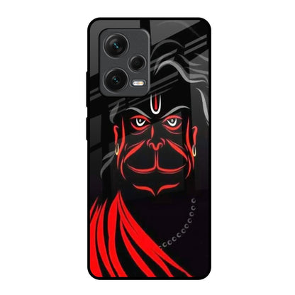 Lord Hanuman Redmi Note 12 Pro Plus 5G Glass Back Cover Online