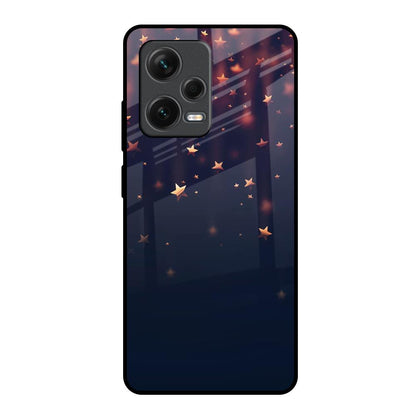 Falling Stars Redmi Note 12 Pro Plus 5G Glass Back Cover Online