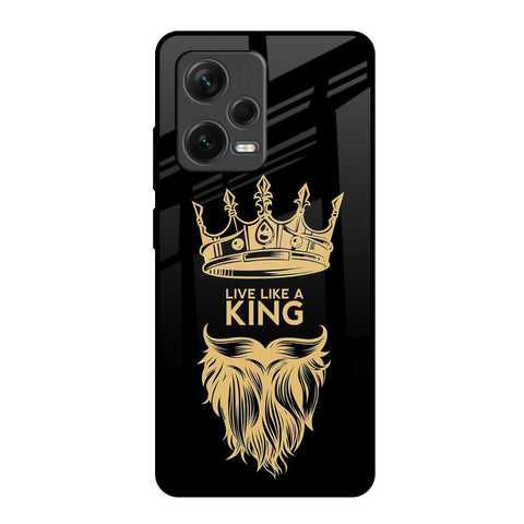 King Life Redmi Note 12 Pro Plus 5G Glass Back Cover Online