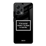 Dope In Life Redmi Note 12 Pro Plus 5G Glass Back Cover Online