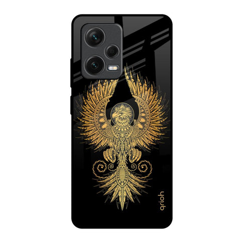 Mythical Phoenix Art Redmi Note 12 Pro Plus 5G Glass Back Cover Online
