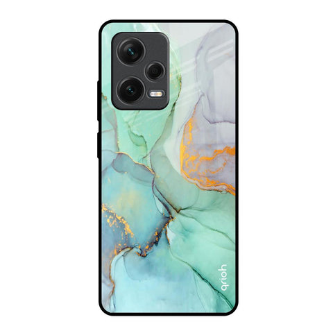 Green Marble Redmi Note 12 Pro Plus 5G Glass Back Cover Online