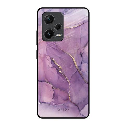 Purple Gold Marble Redmi Note 12 Pro Plus 5G Glass Back Cover Online