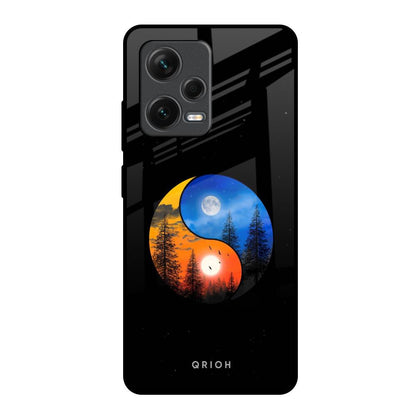 Yin Yang Balance Redmi Note 12 Pro Plus 5G Glass Back Cover Online