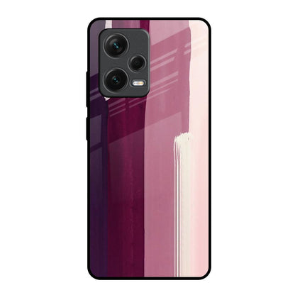 Brush Stroke Art Redmi Note 12 Pro Plus 5G Glass Back Cover Online