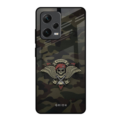 Army Warrior Redmi Note 12 Pro Plus 5G Glass Back Cover Online