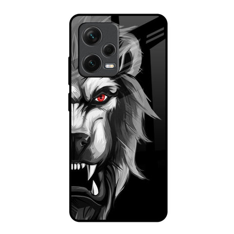 Wild Lion Redmi Note 12 Pro Plus 5G Glass Back Cover Online