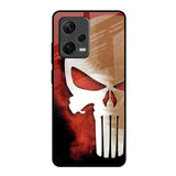 Red Skull Redmi Note 12 Pro Plus 5G Glass Back Cover Online