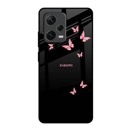 Fly Butterfly Redmi Note 12 Pro Plus 5G Glass Back Cover Online