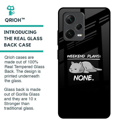 Weekend Plans Glass Case for Redmi Note 12 Pro Plus 5G