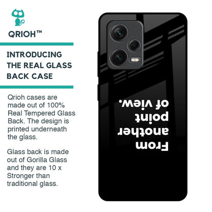 Motivation Glass Case for Redmi Note 12 Pro Plus 5G