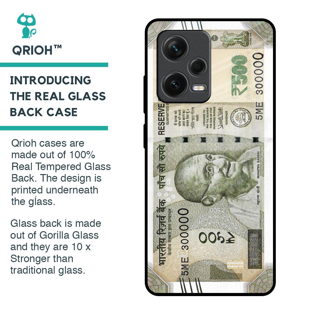 Cash Mantra Glass Case for Redmi Note 12 Pro Plus 5G
