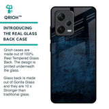 Dark Blue Grunge Glass Case for Redmi Note 12 Pro Plus 5G