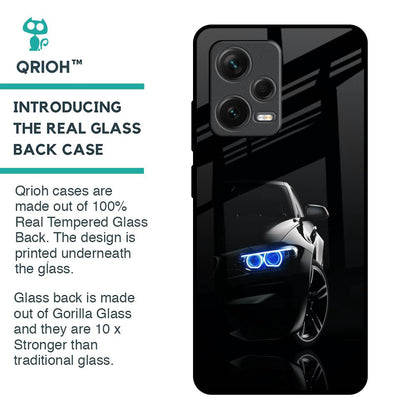 Car In Dark Glass Case for Redmi Note 12 Pro Plus 5G