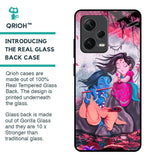 Radha Krishna Art Glass Case for Redmi Note 12 Pro Plus 5G