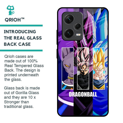 DGBZ Glass Case for Redmi Note 12 Pro Plus 5G