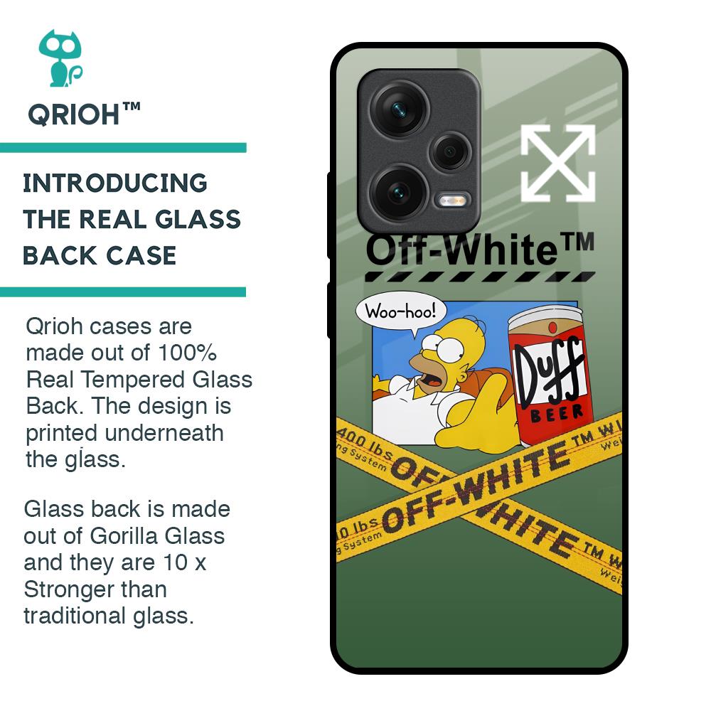 Duff Beer Glass Case for Redmi Note 12 Pro Plus 5G