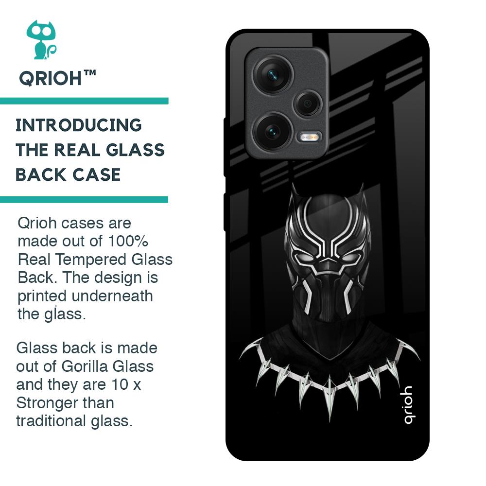 Dark Superhero Glass Case for Redmi Note 12 Pro Plus 5G