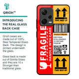 Handle With Care Glass Case for Redmi Note 12 Pro Plus 5G