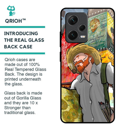 Loving Vincent Glass Case for Redmi Note 12 Pro Plus 5G