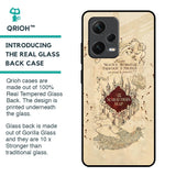 Magical Map Glass Case for Redmi Note 12 Pro Plus 5G