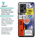 Smile for Camera Glass Case for Redmi Note 12 Pro Plus 5G