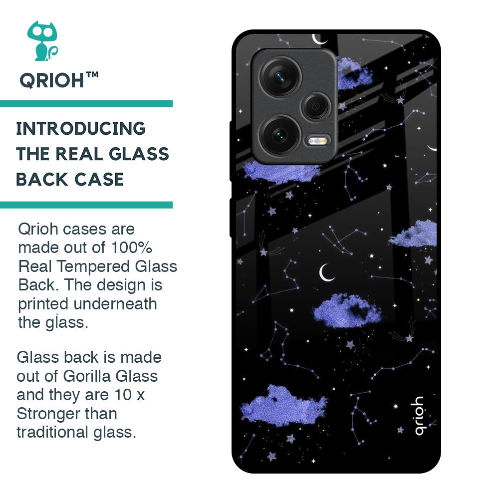 Constellations Glass Case for Redmi Note 12 Pro Plus 5G