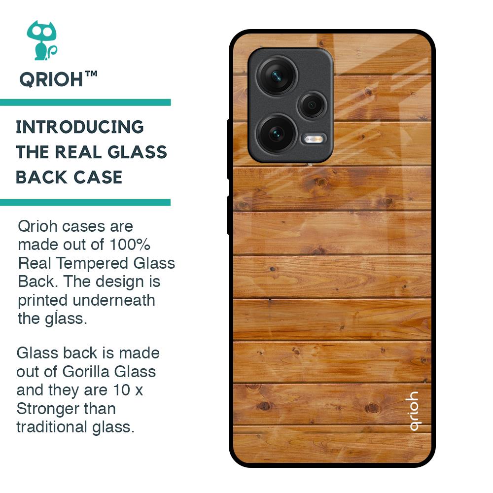Timberwood Glass Case for Redmi Note 12 Pro Plus 5G